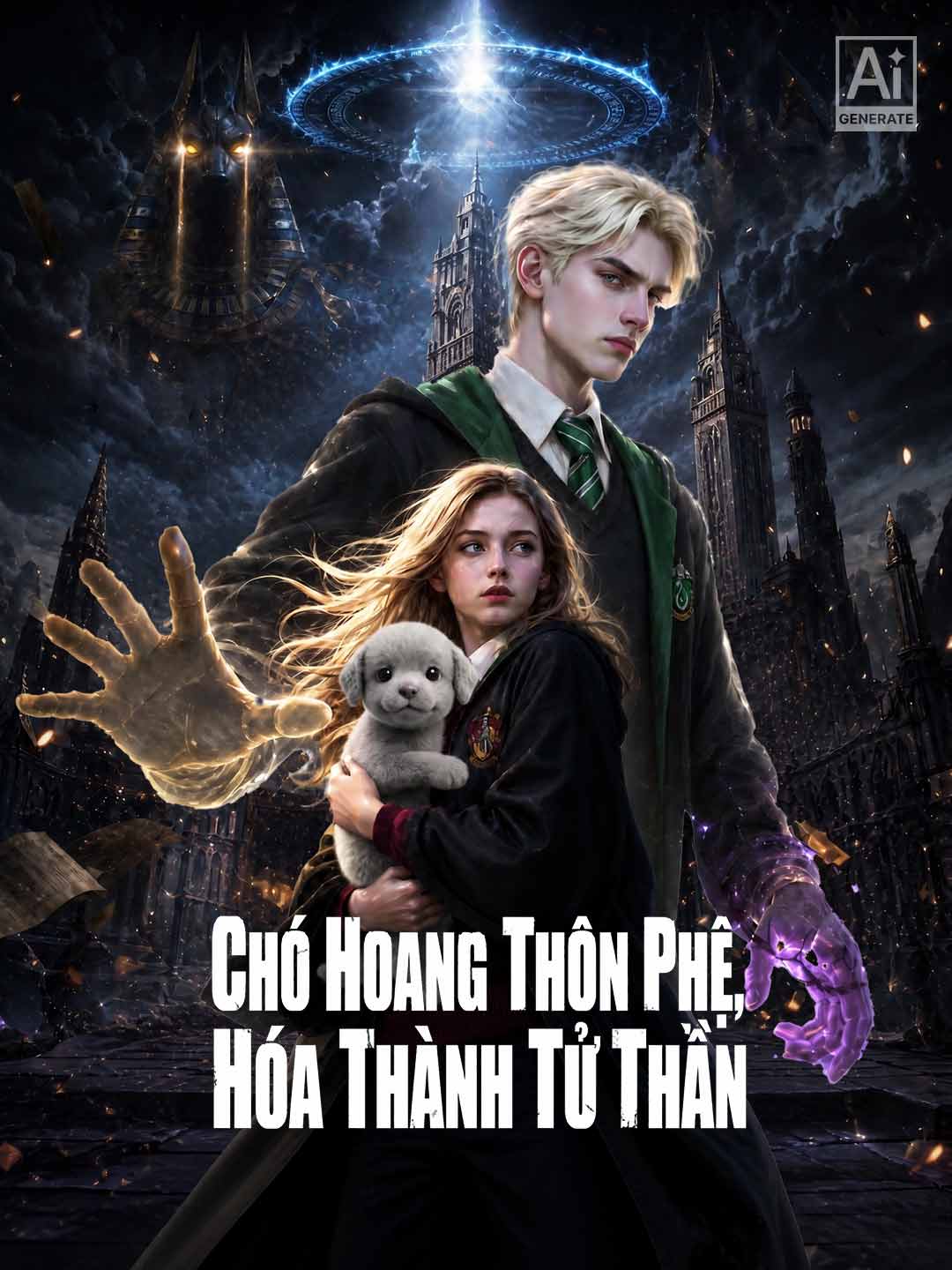 Poster phim ngắn Chó Hoang Thôn Phệ, Hóa Thành Tử Thần