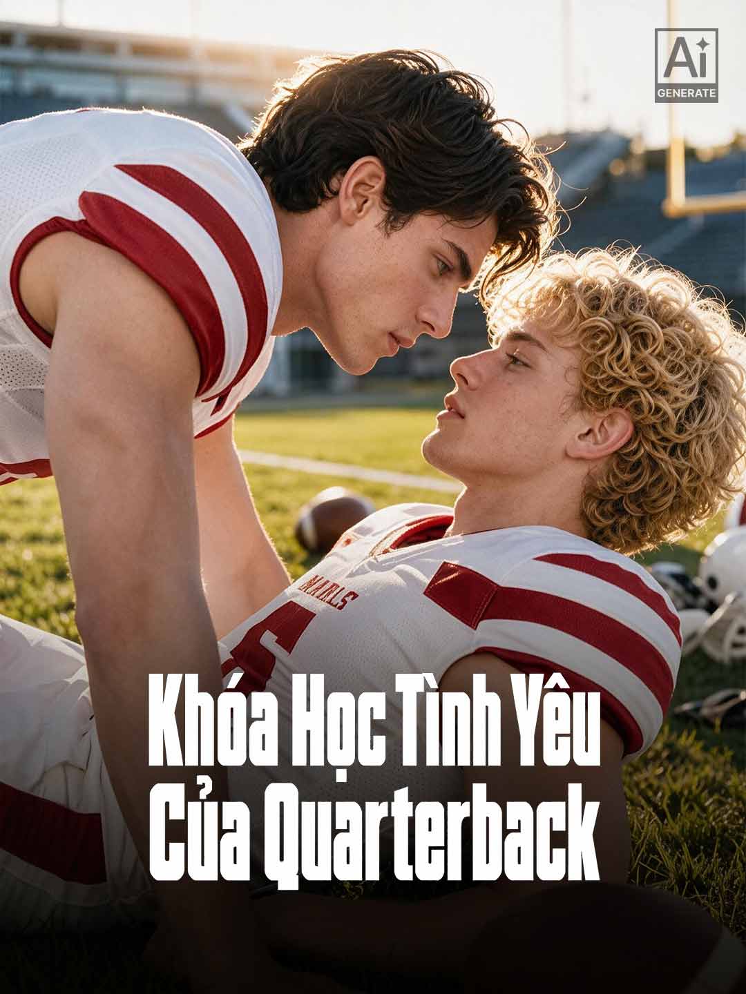 Poster phim ngắn Khóa Học Tình Yêu Của Quarterback
