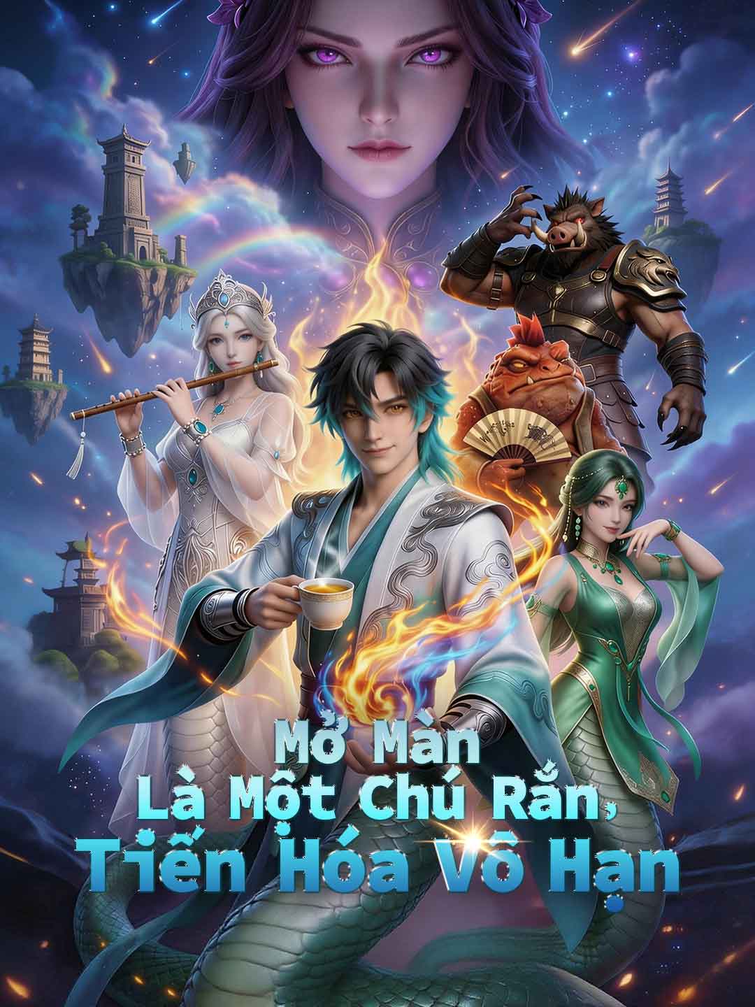 Poster phim ngắn Mở Màn Là Một Chú Rắn, Tiến Hóa Vô Hạn