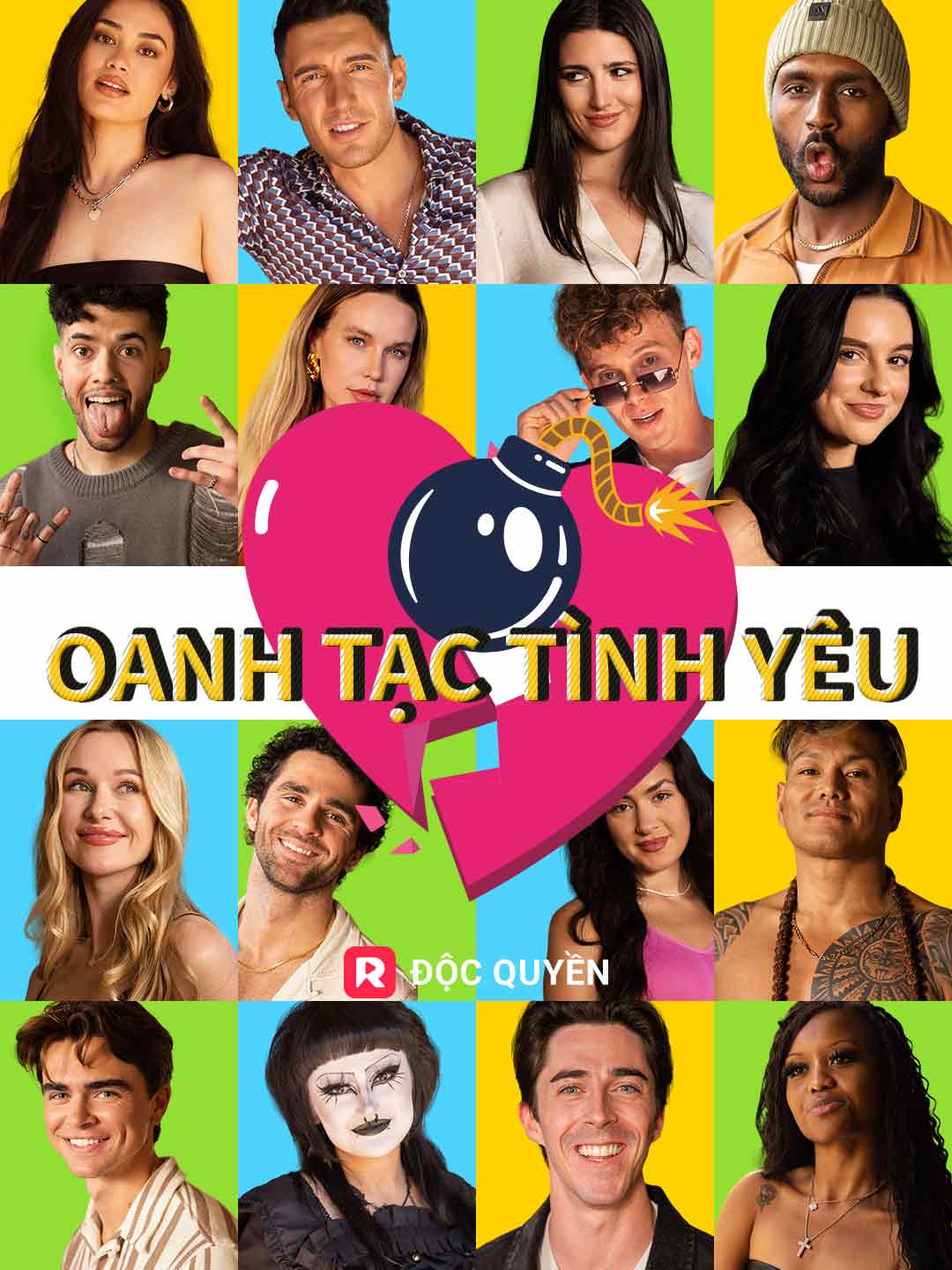 Poster phim ngắn Oanh Tạc Tình Yêu