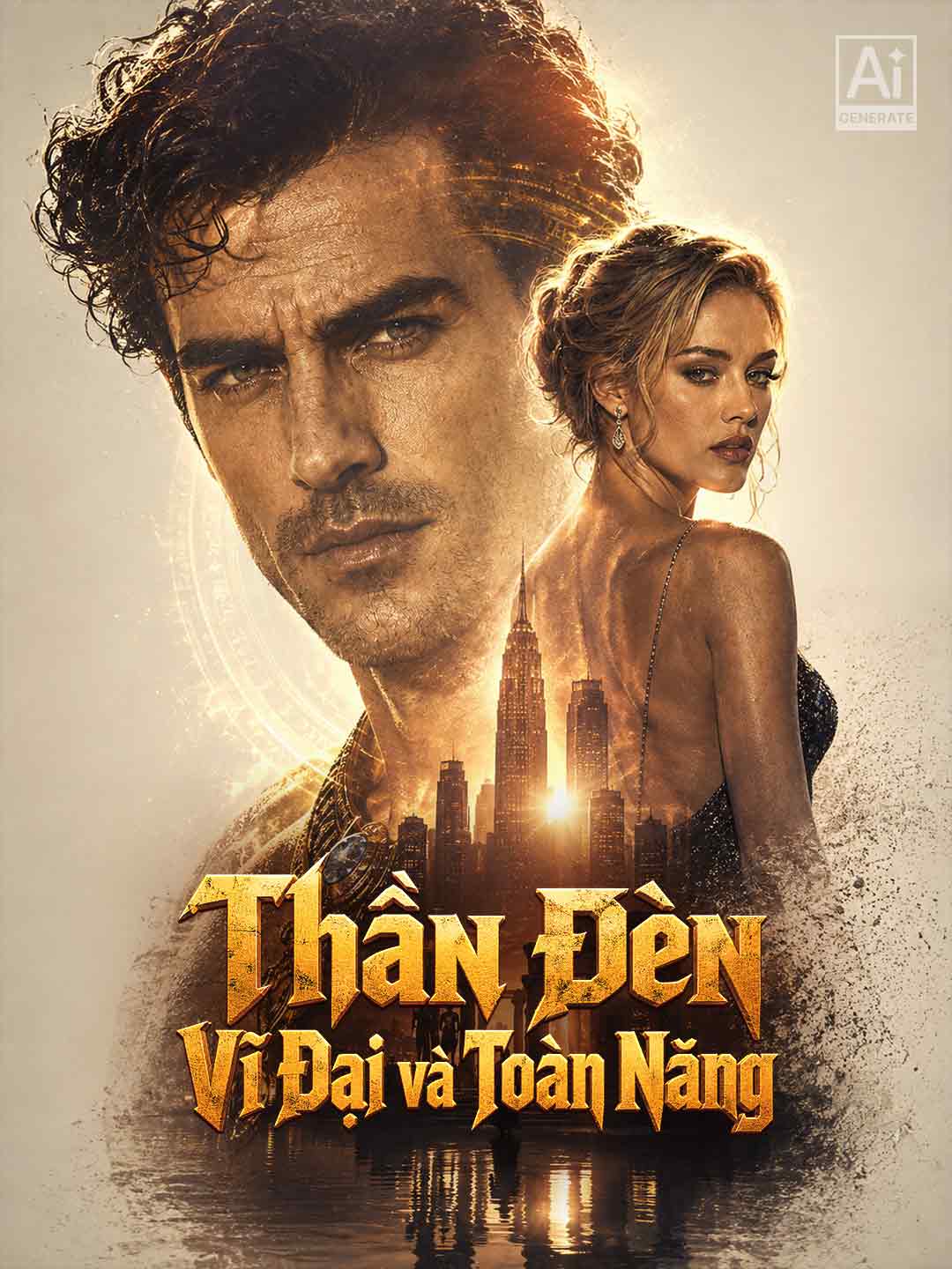 Poster phim ngắn Thần Đèn Vĩ Đại và Toàn Năng