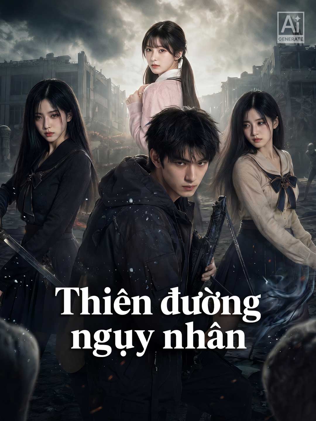 Poster phim ngắn Thiên đường ngụy nhân